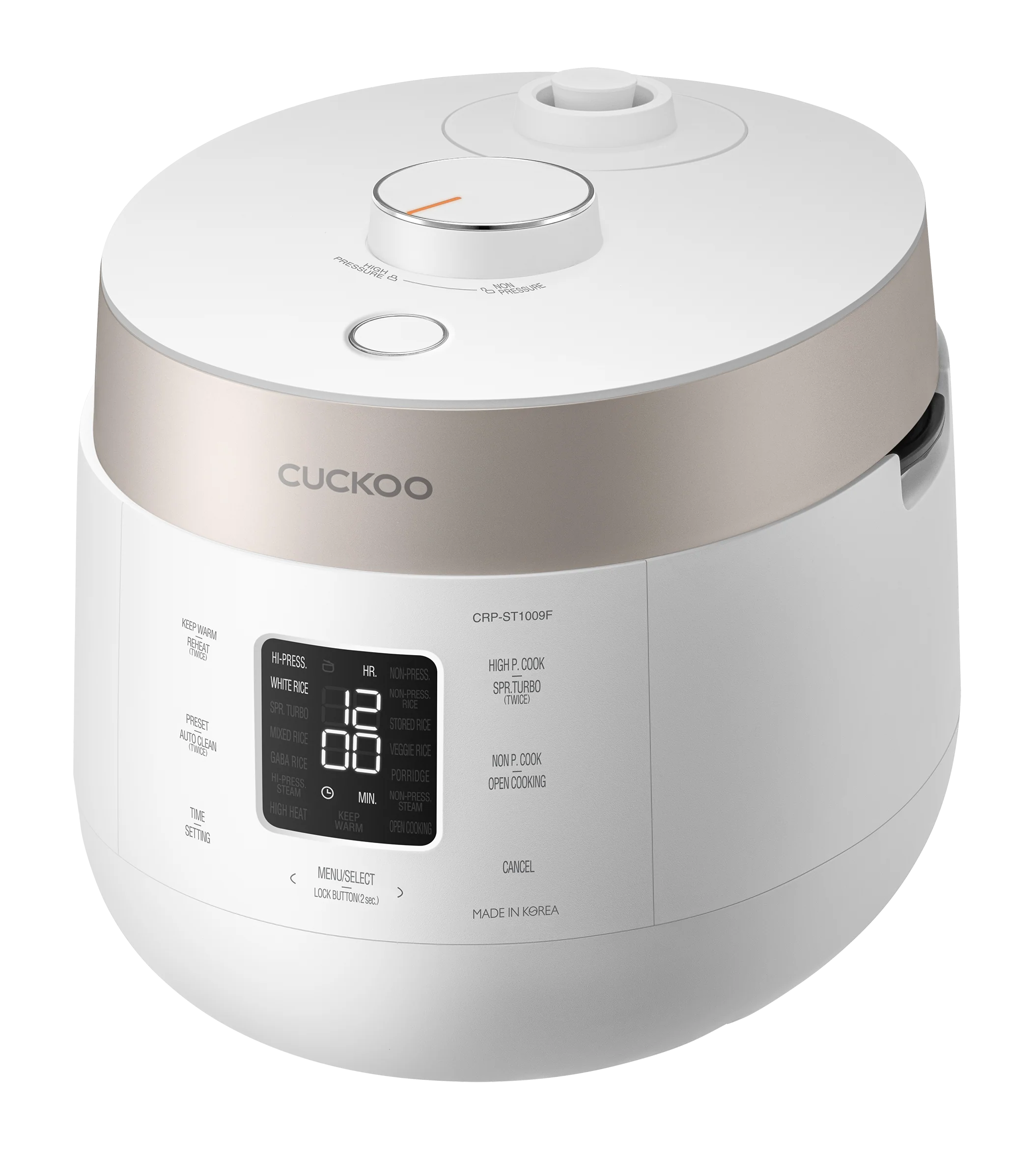 REFURBISHED_CUCKOO 10-Cup HP Twin Pressure Rice Cooker (CRP-ST1009F) - Image 3