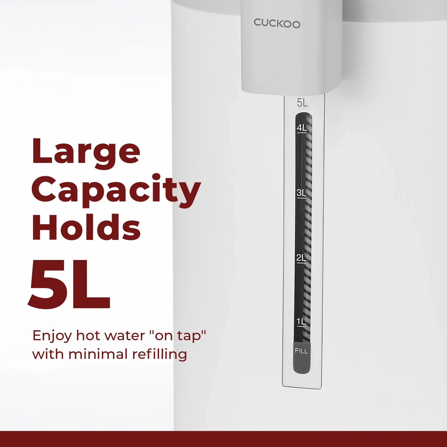 REFURBISHED_CUCKOO Automatic Hot Water Dispenser & Warmer (CWP-A501TW) - Image 3