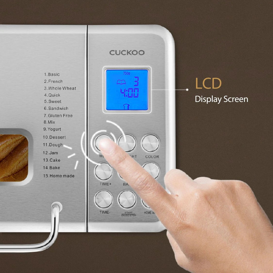 REFURBISHED_CUCKOO Bread Maker (CBM-AAB161S) - Image 8